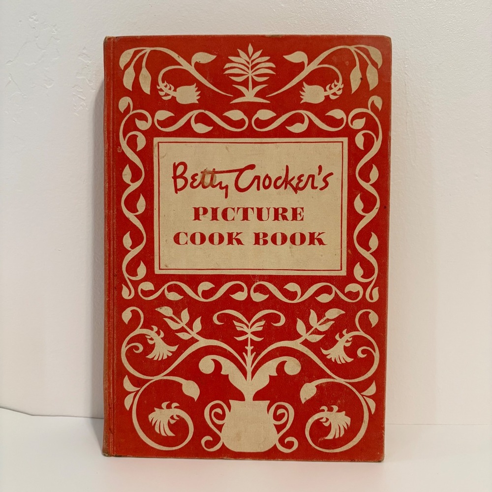 Betty Crocker Picture Cook Book 1950 First Edition 7th Printing Red Hardcover